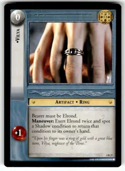 LOTR Lord of the Rings Realms of the Elf Lords Card #3R27 Vilya - Image 1