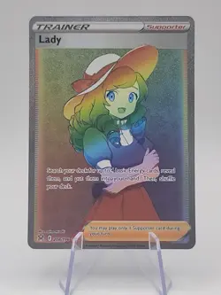Lady - 208/196 - Pokemon Lost Origins Secret Rare Card NM - Image 1