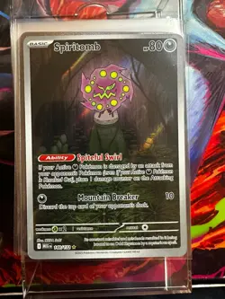 Spiritomb 148/132 Illustration Rare IR Holo - Mega Evolution Pokemon TCG Card - Image 1