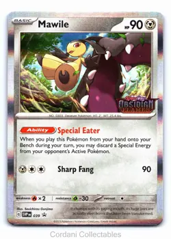 Mawile SVP039 - SV Black Star Promo - Prerelease Pokemon Card - Image 1