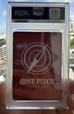 Shanks (2025 PSA Magazine Promo) OP09-001 One Piece Promotion Cards Foil - Image 2