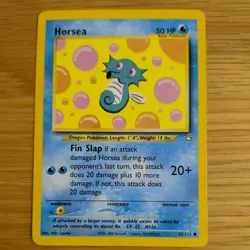 HORSEA 62/111 POKEMON CARD (NEO GENESIS SET) - Image 2