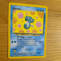 HORSEA 62/111 POKEMON CARD (NEO GENESIS SET) - Image 3