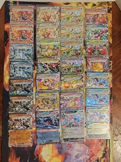 (28) Pokemon Collection Card Lot EX Holo Tera Garchomp Lapras - Image 1