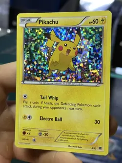 Pikachu 6/12 McDonalds 2015 Holo Rare Pokemon Card TCG - Image 4