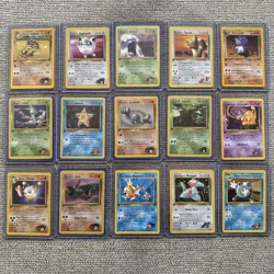 Pokemon Gym Challenge/ Hero’s 1st edition card lot. PACK FRESH NM 15Total - Image 1