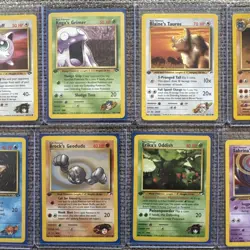 Pokemon Gym Challenge/ Hero’s 1st edition card lot. PACK FRESH NM 15Total - Image 3