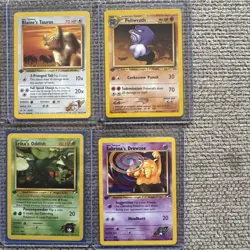 Pokemon Gym Challenge/ Hero’s 1st edition card lot. PACK FRESH NM 15Total - Image 4