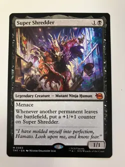 Super Shredder - TMNT - NM - Magic the Gathering MTG - Single - Image 1