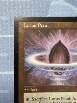 Lotus Petal - Tempest - Magic The Gathering - Vintage 1997 - Image 2