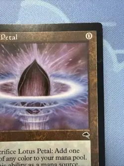 Lotus Petal - Tempest - Magic The Gathering - Vintage 1997 - Image 3
