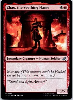 Zhao, the Seething Flame (0245) U Avatar: The Last Airbender: Eternal-Legal 245 - Image 1
