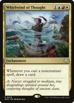 MTG - Whirlwind of Thought - MOM Commander - Magic the Gathering - Image 1