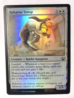Rabaroo Troop FOIL 32 Avatar: The Last Airbender MTG Magic the Gathering NM - Image 1