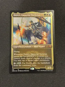 Derevi, Empyrial Tactician, MTG Commander Legends - Foil Etched NM x1 - Magic - Image 2
