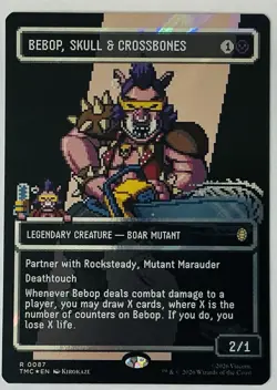 Bebop, Skull & Crossbones - Surge Foil - Borderless Teenage Mutant Ninja Turtles - Image 1