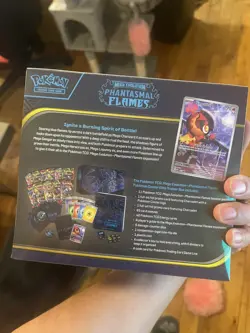 Phantasmal Flames Pokemon Center Exclusive Elite Trainer Box ETB Sealed In Hand - Image 3