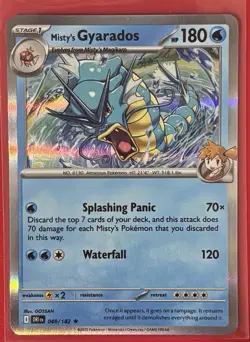 Misty's Gyarados 049/182 Pokemon Sv10: Destined Rivals Holo - Image 1