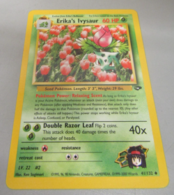 Pokemon TCG Gym Challenge Erika's Ivysaur Card 41/132 - Image 1