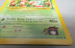 Pokemon TCG Gym Challenge Erika's Ivysaur Card 41/132 - Image 2