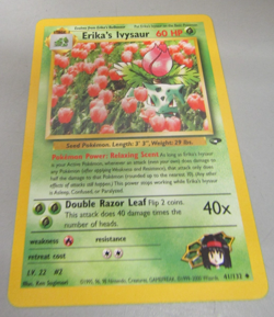 Pokemon TCG Gym Challenge Erika's Ivysaur Card 41/132 - Image 4