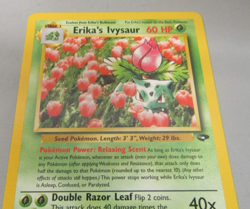 Pokemon TCG Gym Challenge Erika's Ivysaur Card 41/132 - Image 5