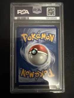 Pokemon Gold Star EX 2005 Unseen Forces #115 Suicune Holo PSA - Image 2