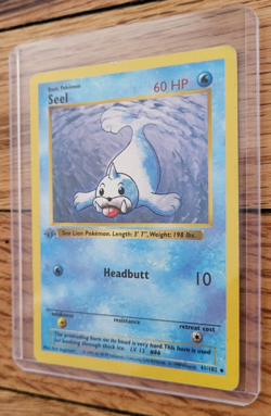 Pokemon TCG - 1st Edition Seel - 041/102 Base Set (Shadowless) Regular - Image 2