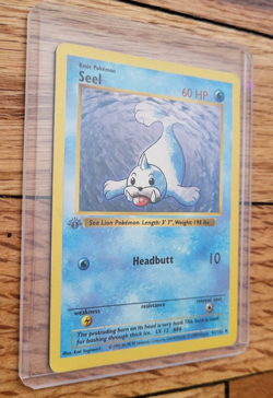 Pokemon TCG - 1st Edition Seel - 041/102 Base Set (Shadowless) Regular - Image 3