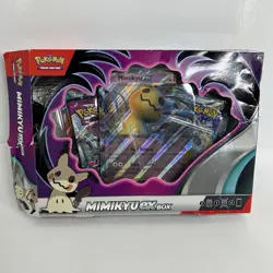 Pokemon Mimikyu ex Collection Box - OPENED - See photos for what is included - Image 1