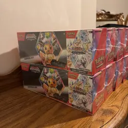 (2) Pokemon Prismatic Evolutions Surprise Box’s/Booster Bundles SAMS CLUB - Image 1