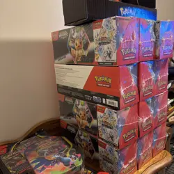 (2) Pokemon Prismatic Evolutions Surprise Box’s/Booster Bundles SAMS CLUB - Image 3