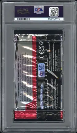 2025 Pokemon SV Prismatic Evolutions Pack Espeon & Umbreon PSA 8 NM-MT - Image 2