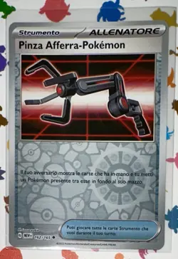 POKEMON PINZA AFFERRA-POKEMON REVERSE FOIL 162/165 SET 151 ITALIANO MINT NUOVO! - Image 1