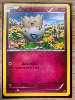 Pokemon TCG Togepi Roaring Skies 43/108 Regular 1st Edition Common NM - Image 1