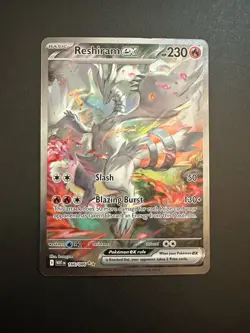 Pokemon TCG Reshiram Holo Full Art Sir 166/086 White Flare English - Image 1