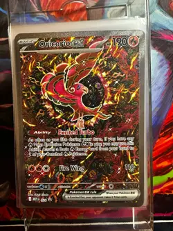 2025 POKEMON MEP EN-ME BLACK STAR PROMO 024 ORICORIO EX MEGA CHARIZARD X ex - Image 1