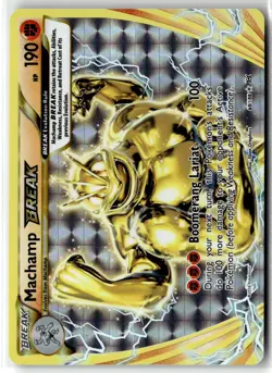 Machamp BREAK ⭐ 60/108 Holo Rare BREAK Evolutions 2016 Pokemon NM - Image 1