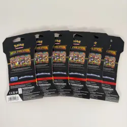 Pokemon Mega Evolution Sleeved Booster Pack – Lot of 6 – English – Sealed - Image 2