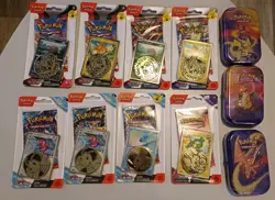 Pokemon TCG 6 1-Pack Blisters & 3 Kanto Power Mini Tins (H24) New & Sealed - Image 1