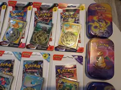 Pokemon TCG 6 1-Pack Blisters & 3 Kanto Power Mini Tins (H24) New & Sealed - Image 3