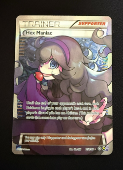 Pokemon TCG Hex Maniac 75a/98 XY Ancient Origins Full Art Holo Promo - Image 1