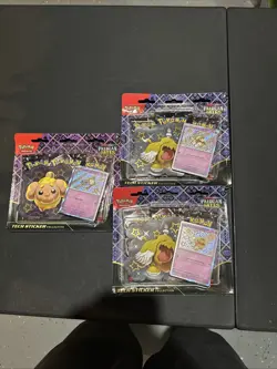 Pokemon TCG Paldean Fates Tech Sticker Collection - Fidough |BRAND NEW SEALED - Image 1