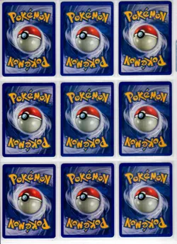 1999 Pokemon Base Set Unlimited Complete Set (1-102) LP-MP No Creases - Image 4