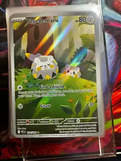 Pokemon TCG Togedemaru 104/094 Phantasmal Flames Holo Secret Rare Full Art Mint - Image 1