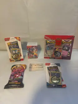 Large Sealed Pokemon Lot, Destined Rivals BB, mixed sets, boosters - Image 1