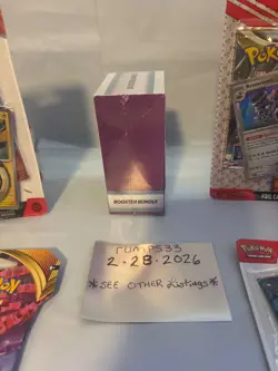 Large Sealed Pokemon Lot, Destined Rivals BB, mixed sets, boosters - Image 3