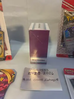 Large Sealed Pokemon Lot, Destined Rivals BB, mixed sets, boosters - Image 5