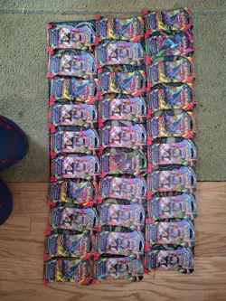 30 Charizard Sleeved Pokemon TCG Phantasmal Flames Booster Packs Mega Evolution - Image 1