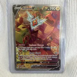 Pokemon Rotom V Alternate Art 177/196 Lost Origin Sword & Shield - Image 1